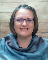 A portrait of Jo-Anna Wohlgemuth