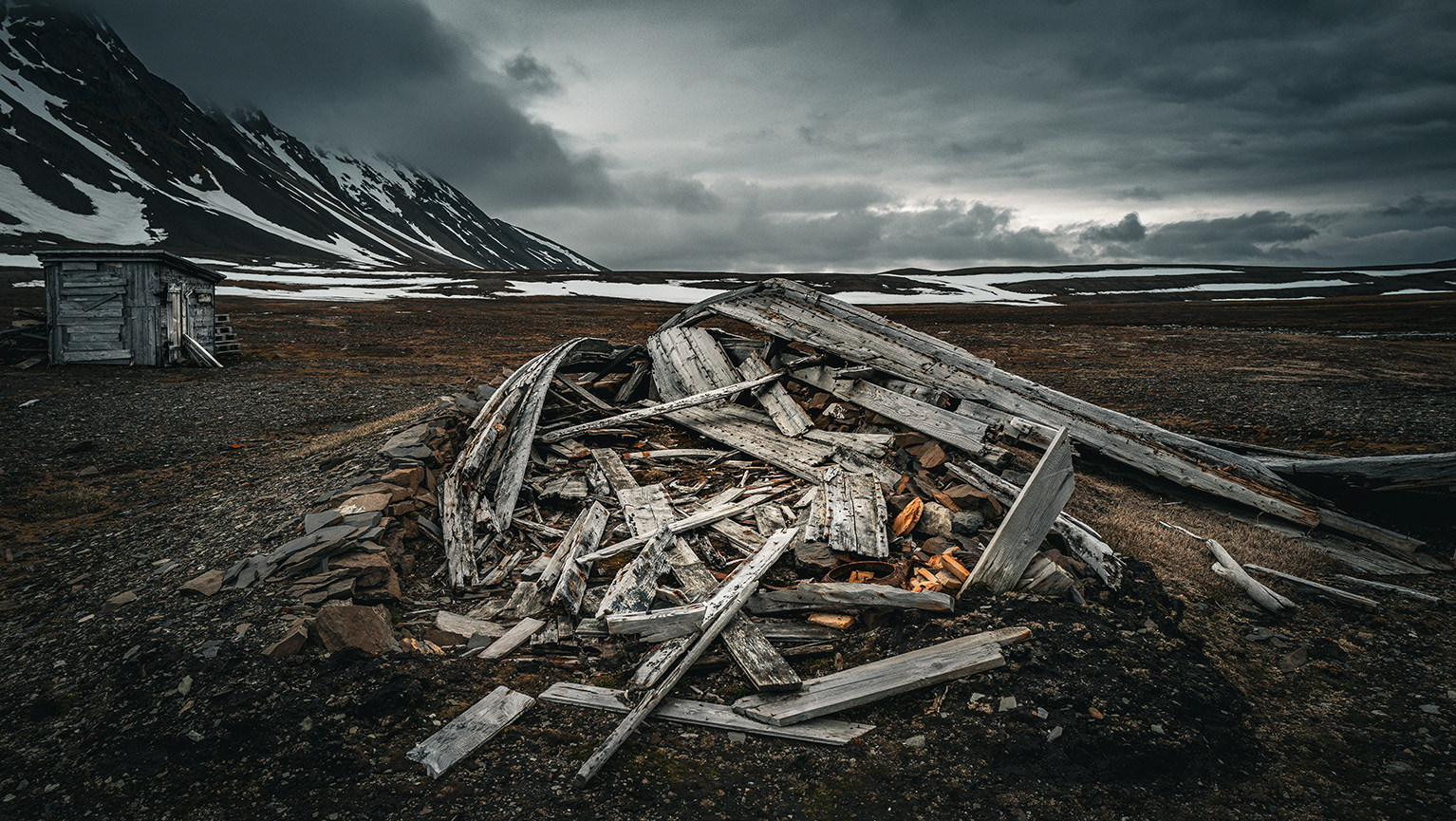 Collapsed House artwork