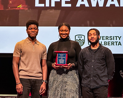 Staff recipients of the 2025 Betty Ostenrud Award.