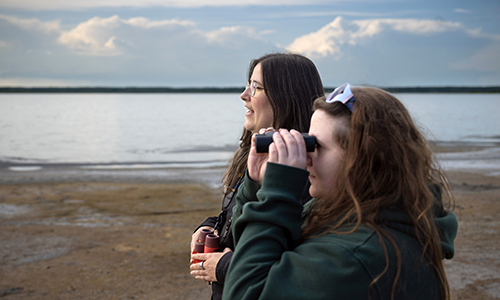 Sarah Skinner and Stephanie Shyshka