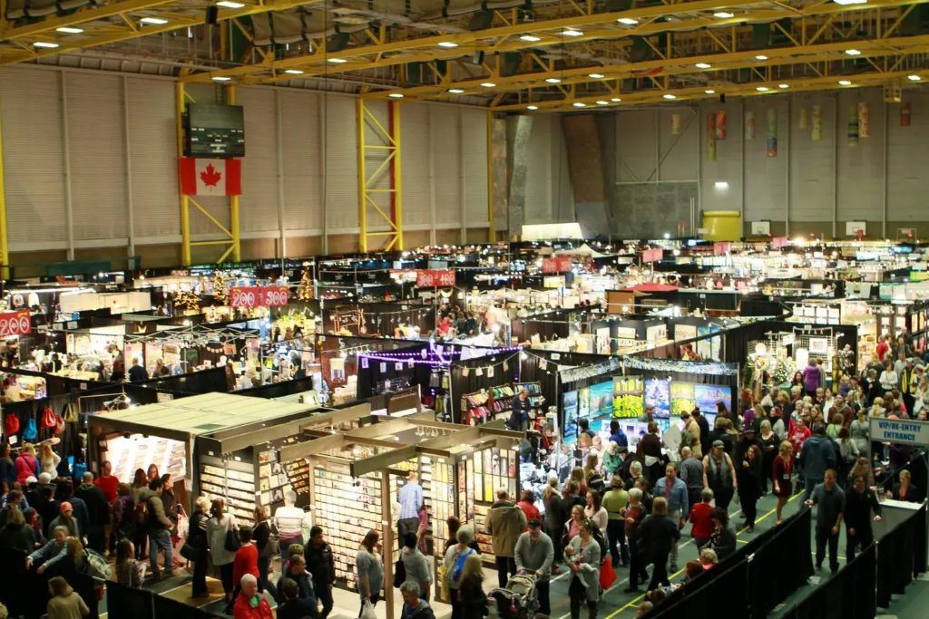 Craft fair at the Butterdome