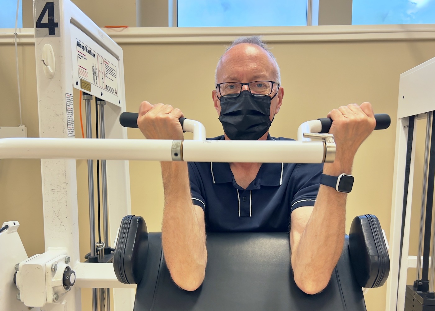 Dave Jamieson participates in study on exercise for cancer survivors