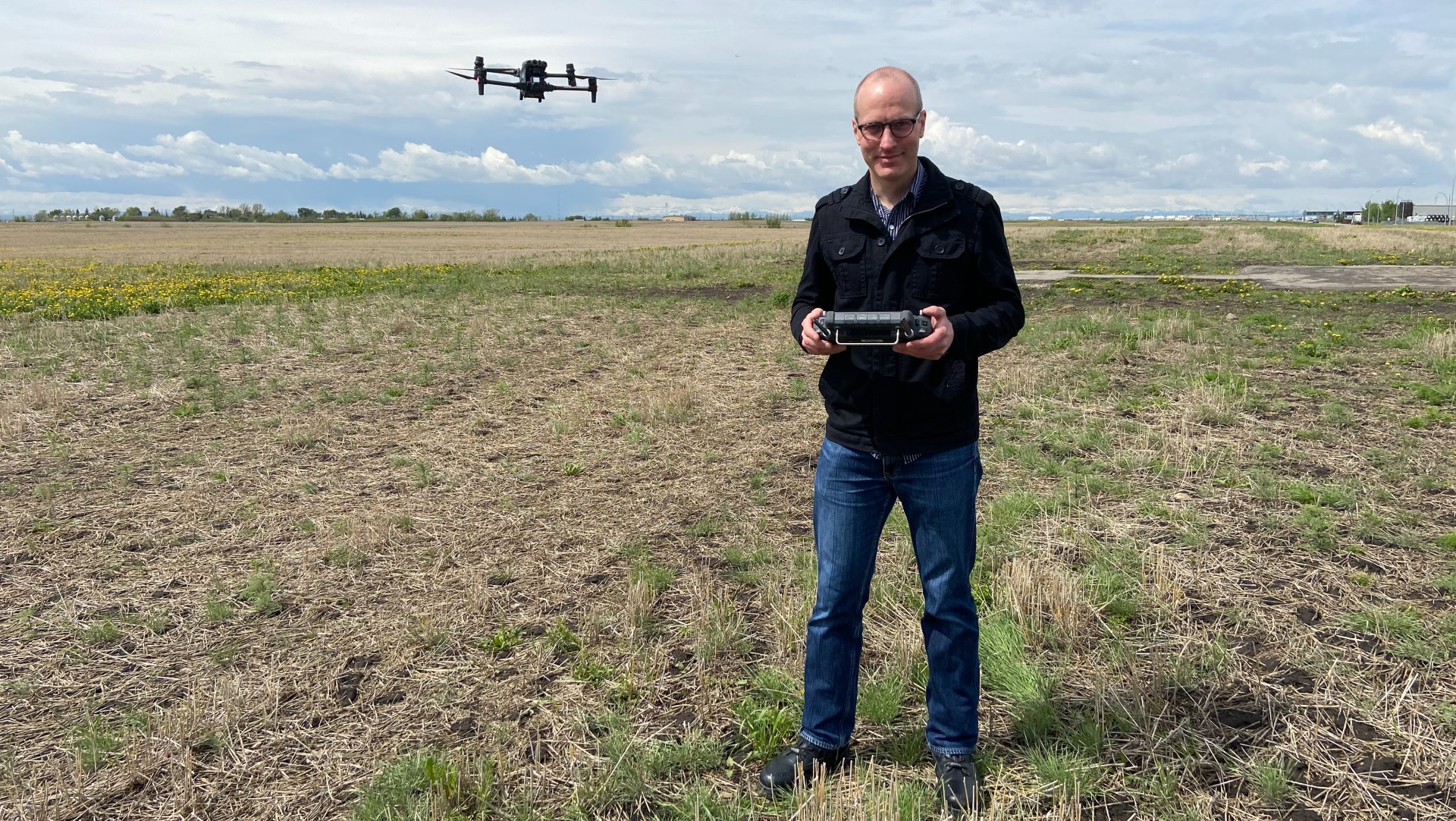 U of A's Jeff Boisvert explores using drones and AI to aid firefighters and emergency responders.