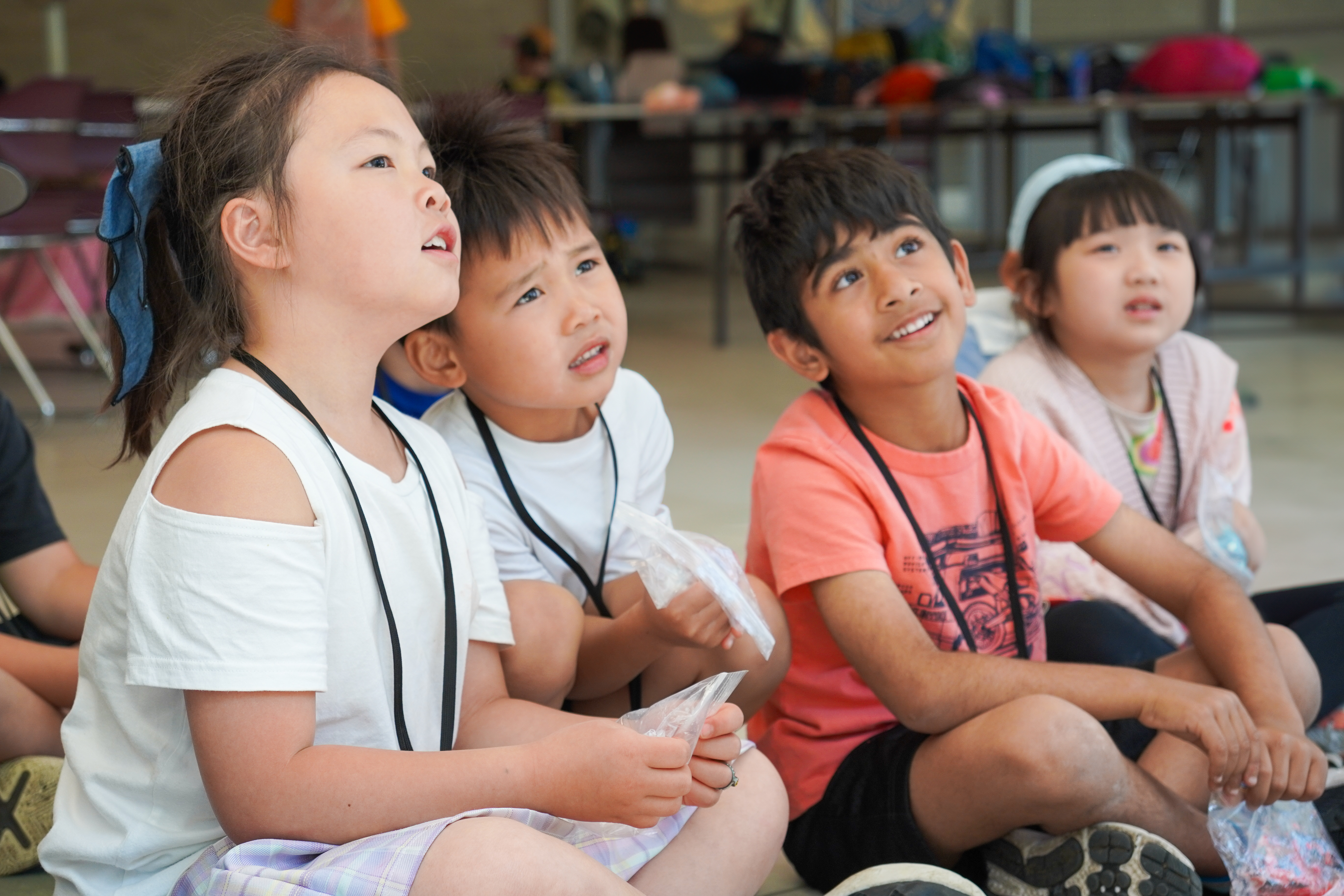 Group of children in ETLC