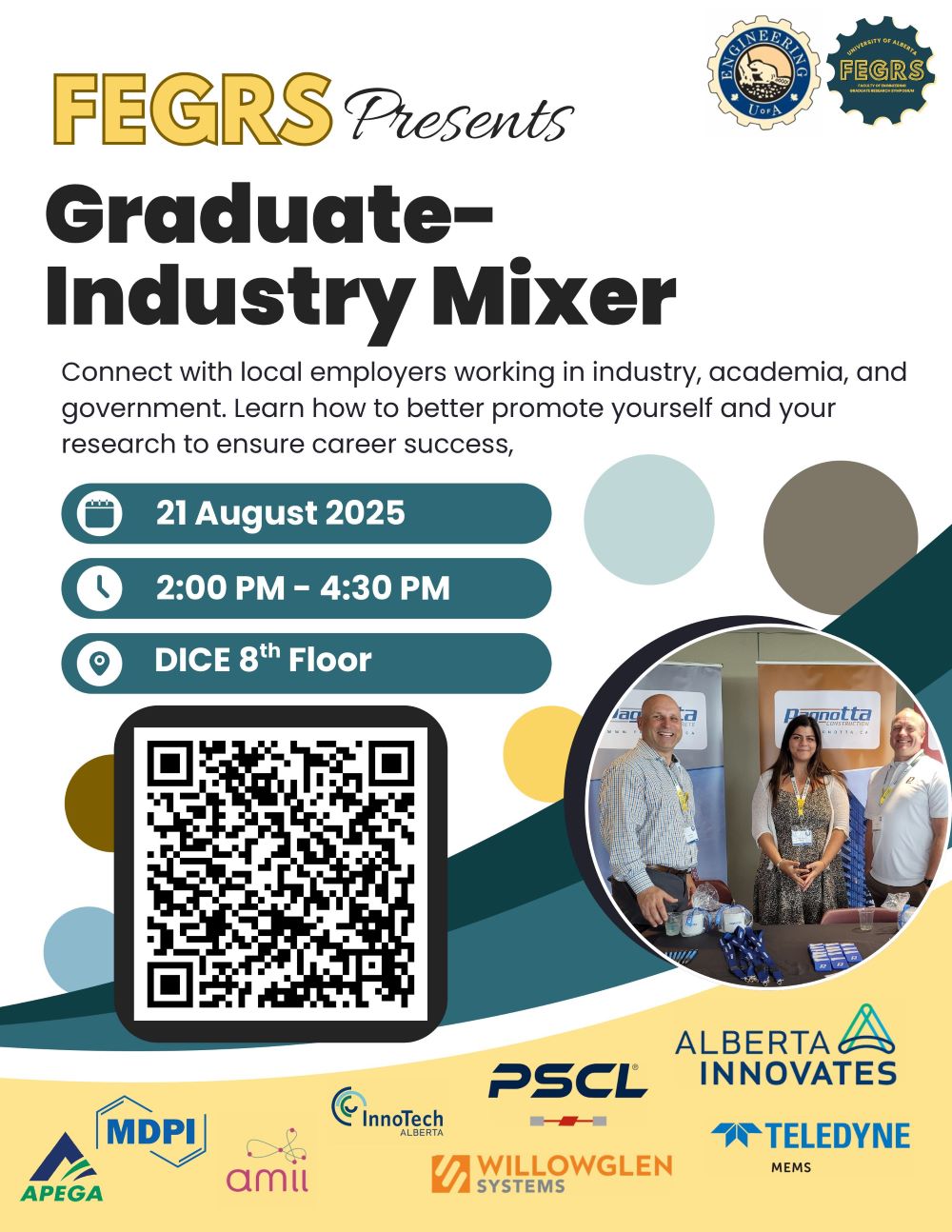 Industry mixer poster