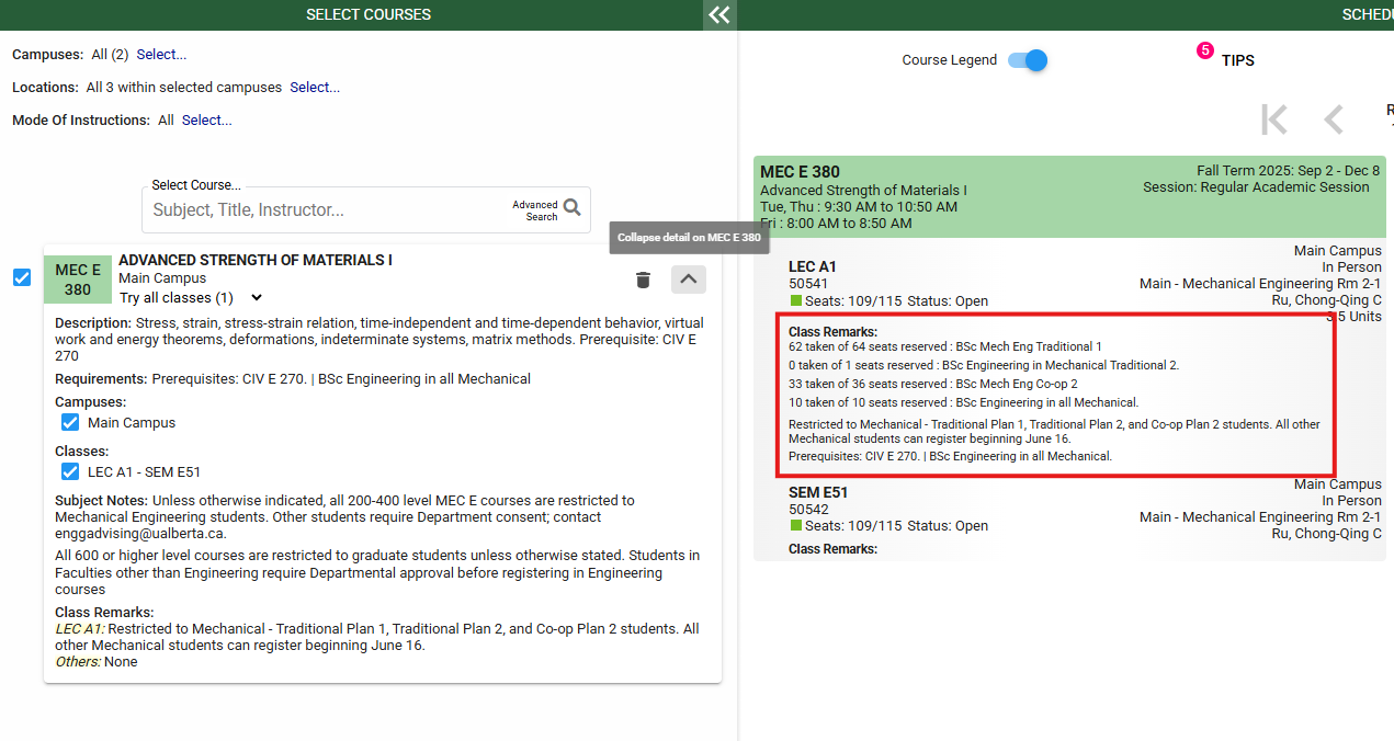 MEC E 380 class remarks