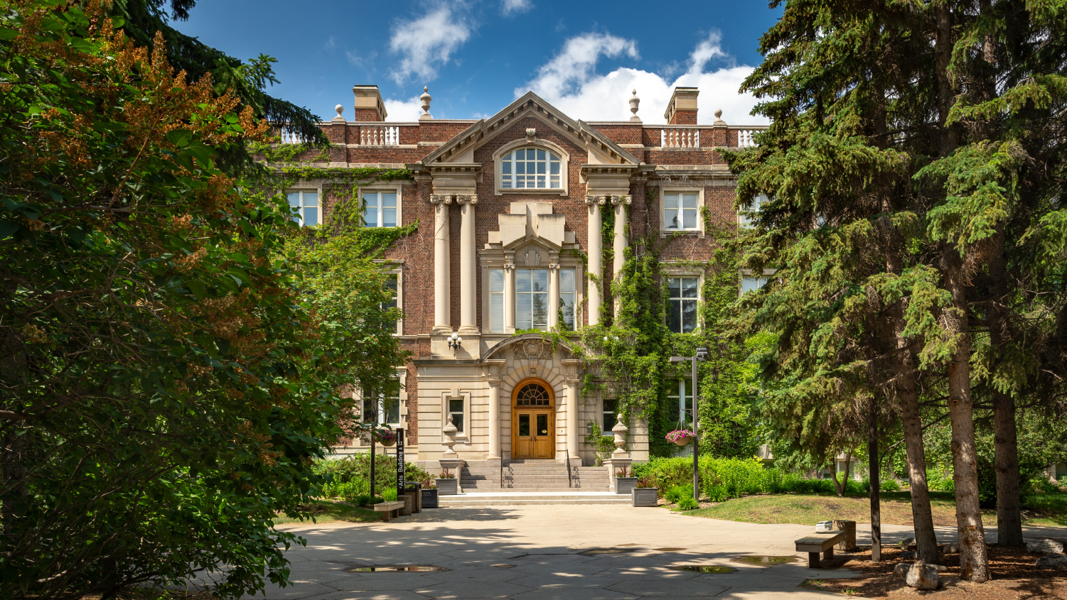 Arts building on North Campus