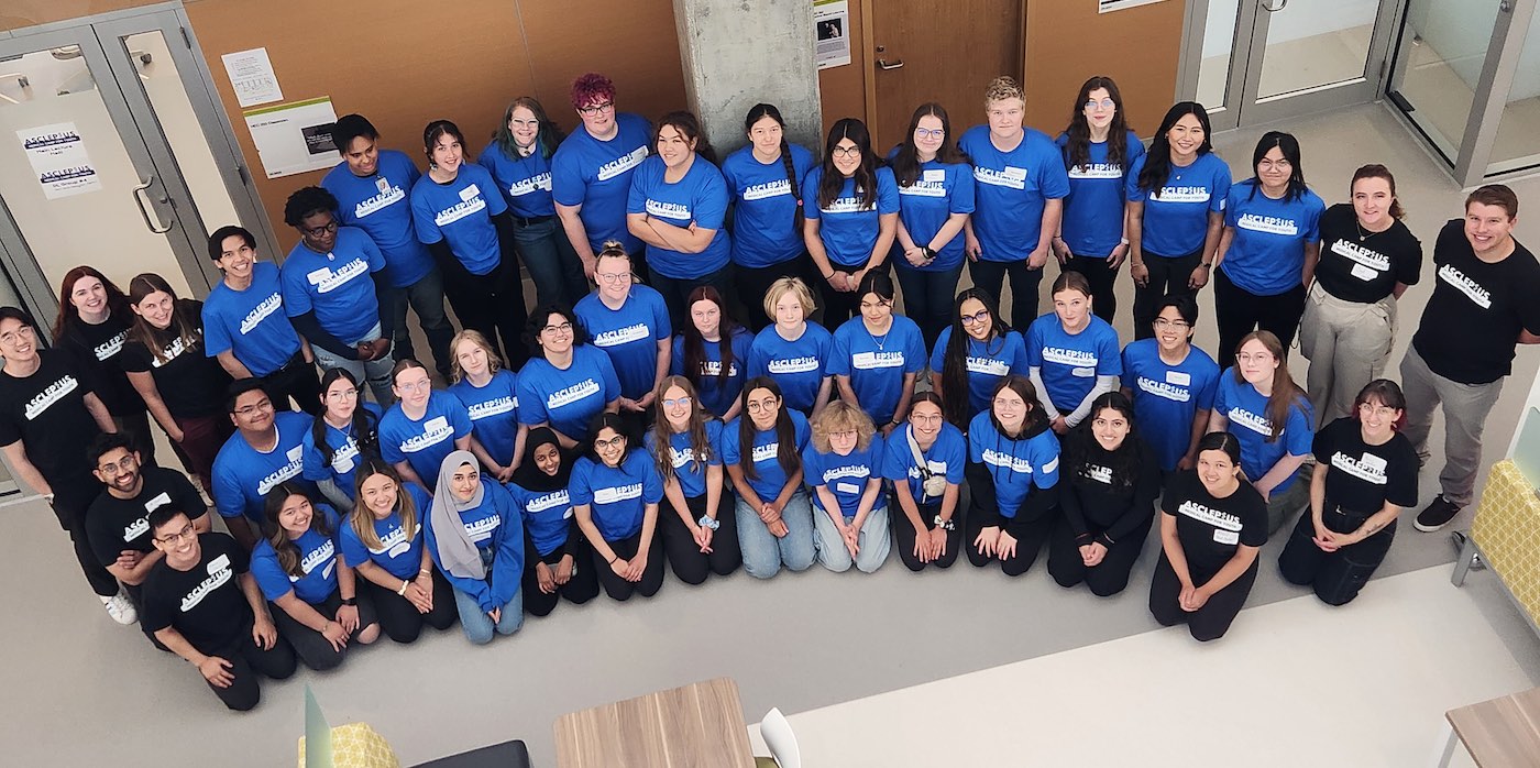 Grande Prairie Asclepius camp group photo