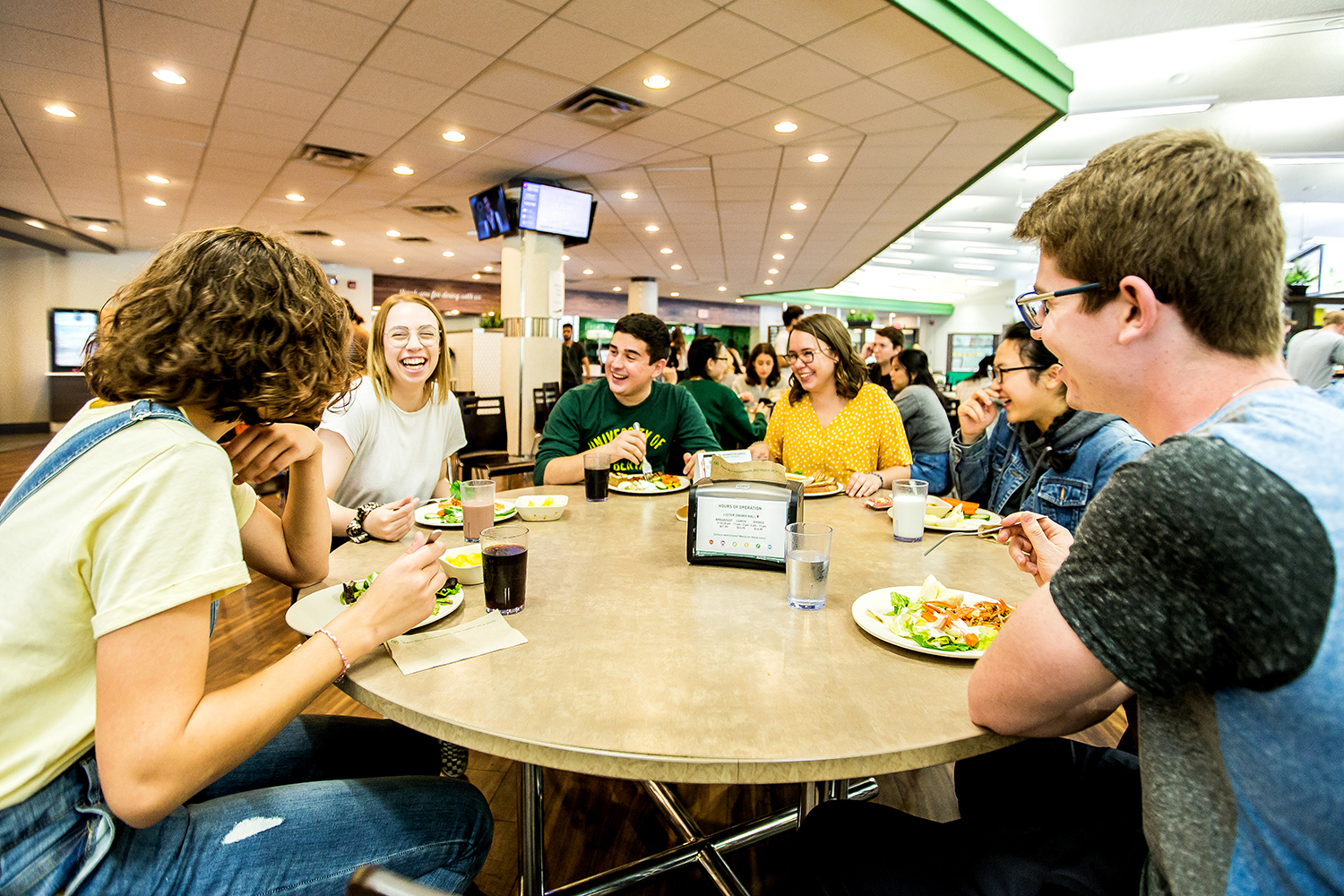Peter Lougheed Dining man at buffet