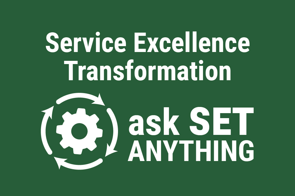 Ask SET Anything Update