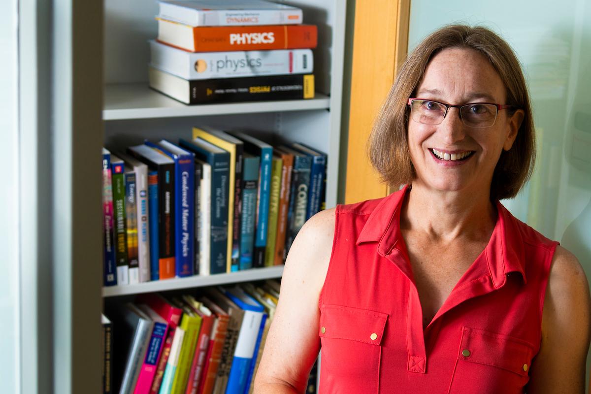 It's physics all the way down: meet physics faculty lecturer and January Instructor of the Month Maya Wheelock.
